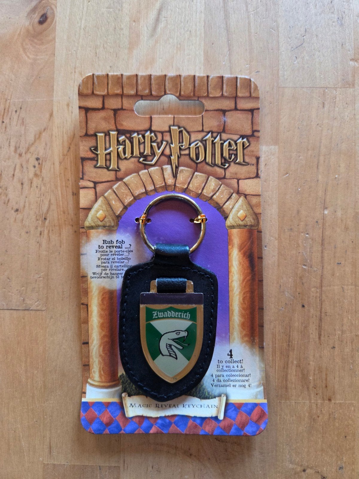 Nieuwe Harry Potter Zwadderich sleutelhanger, Verzamelen, Harry Potter, Verzenden, Nieuw, Gebruiksvoorwerp