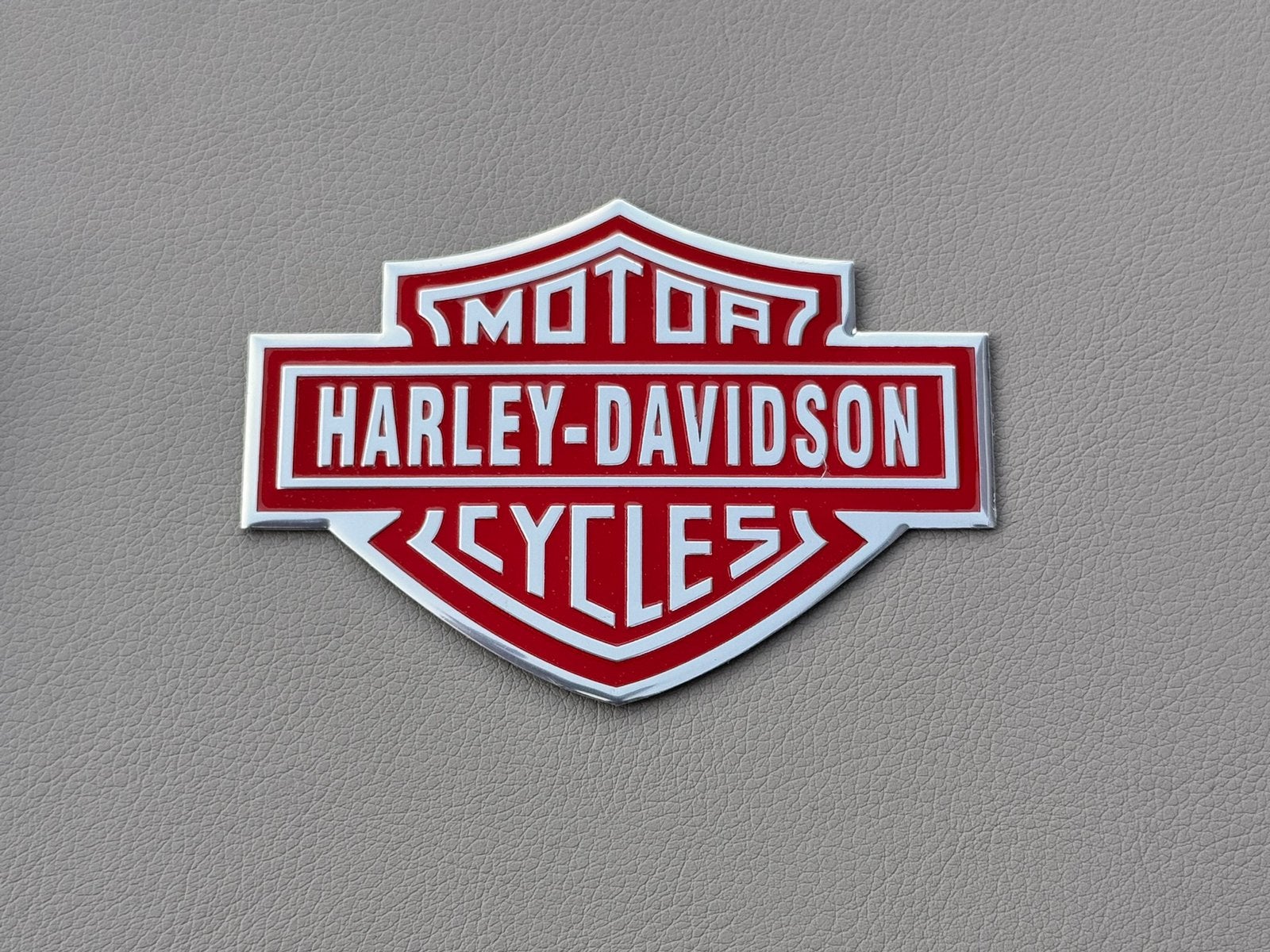 HARLEY-DAVIDSON ALUMINIUM 3D STICKER weerbestendig, Motoren, Ophalen of Verzenden