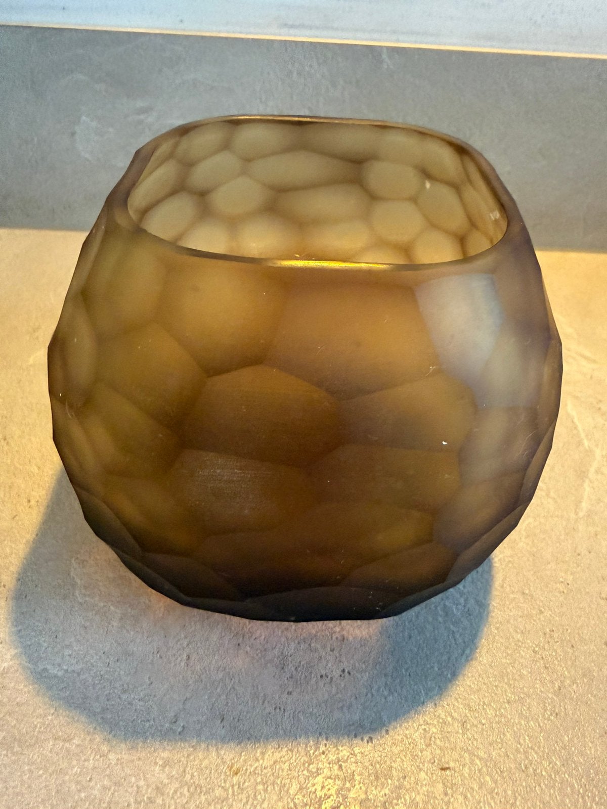 Bombyxx windlicht, Huis en Inrichting, Ophalen of Verzenden, Nieuw, Bruin, Glas