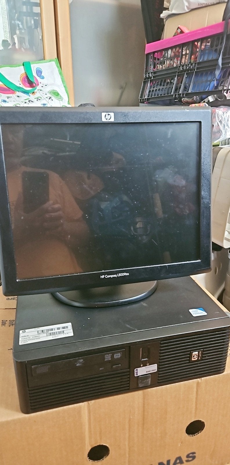 Compleet computer HP RP5700 kassa systeem met HP L5009 touch, Computers en Software, Desktop Pc's, Ophalen of Verzenden, Overige merken