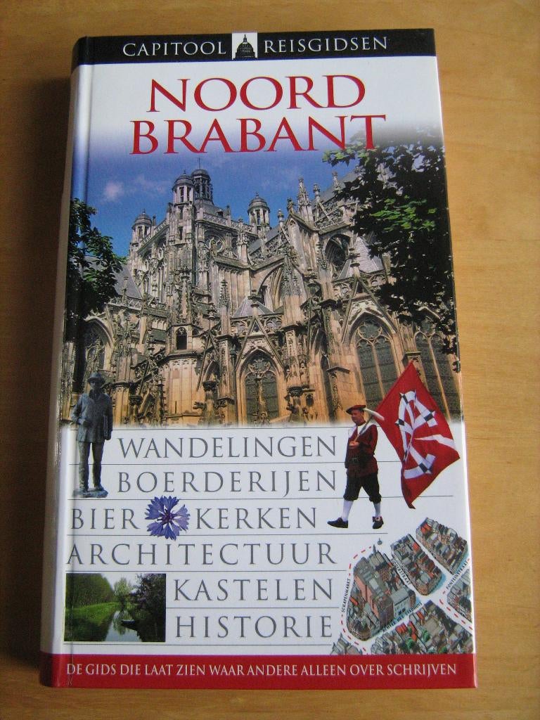Noord-Brabant, reisgids, uitgave Capitool, 384 blz., Boeken, Reisgidsen, Capitool, Europa, Nieuw, Ophalen of Verzenden