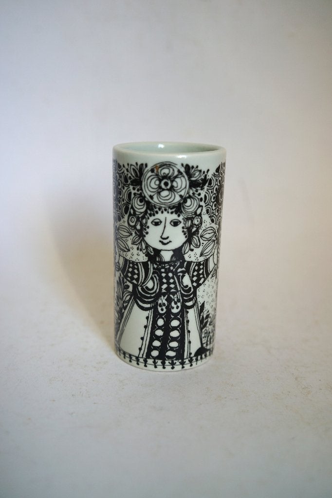 vintage Bjorn Wiinblad Flora vaas nymölle 3157-1315, Ophalen of Verzenden