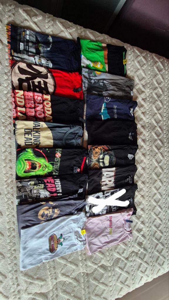 Gratis stapel herenshirts, Ophalen, Maat 56/58 (XL), Overige kleuren
