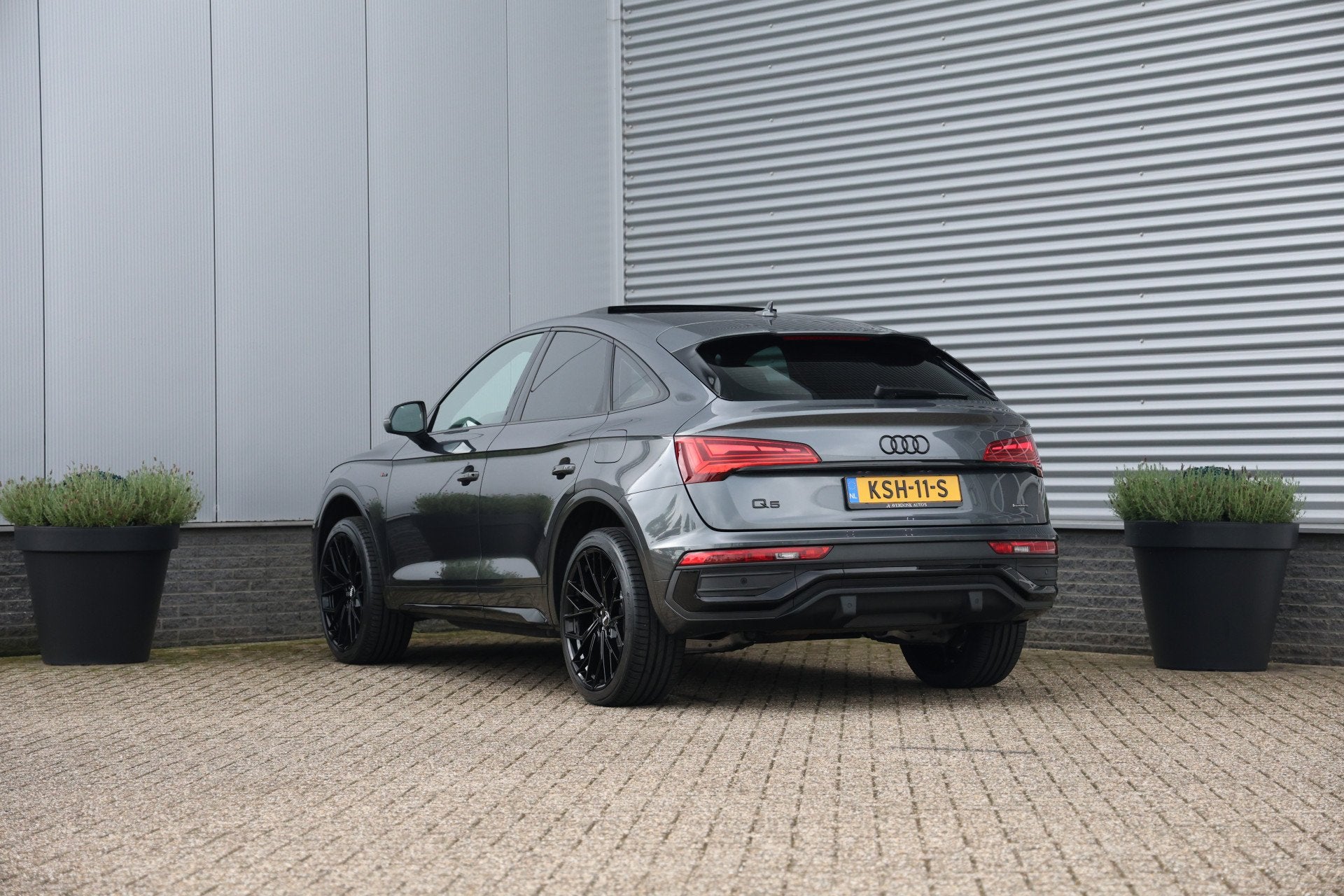 Audi Q5 Sportback 50 TFSI e Quattro S-Line Black Pano|Trekh|, Auto's, Automaat, Dealer onderhouden, Gebruikt, 4 cilinders