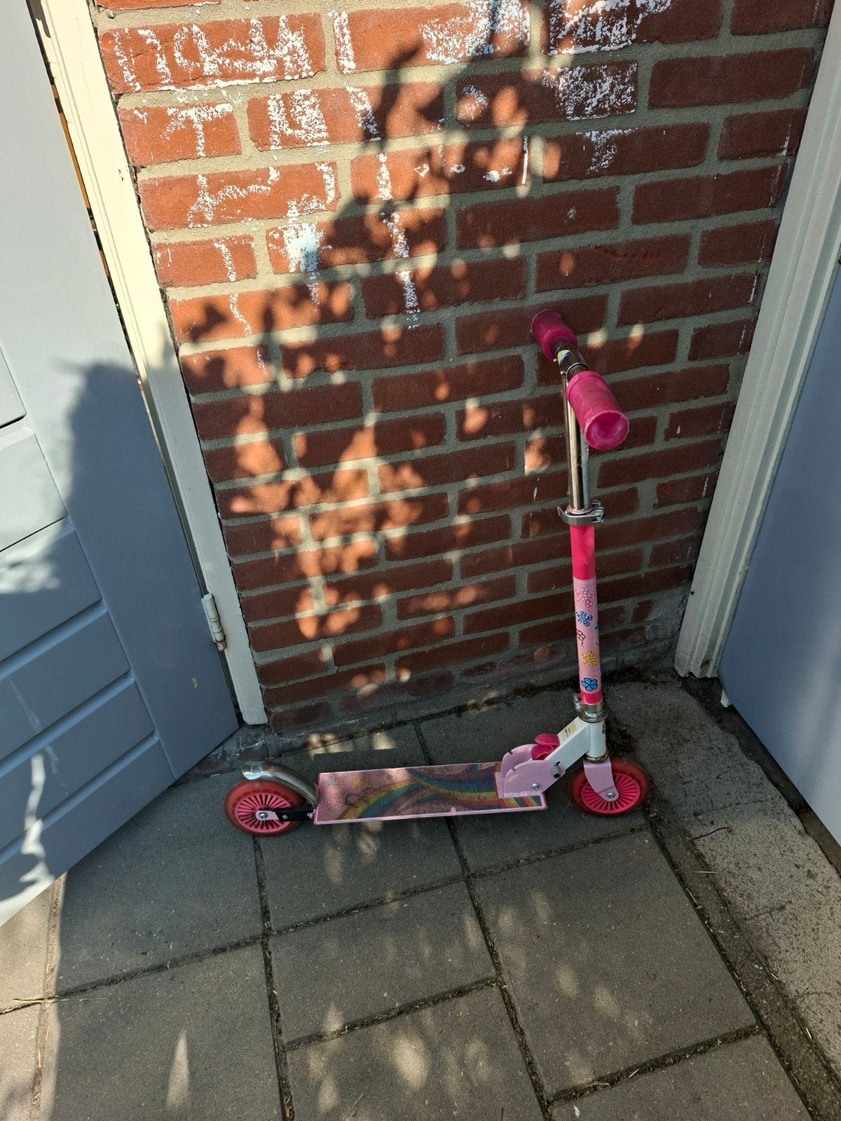 roze meisjes unicorn step, Ophalen of Verzenden, Gebruikt, Gewone step