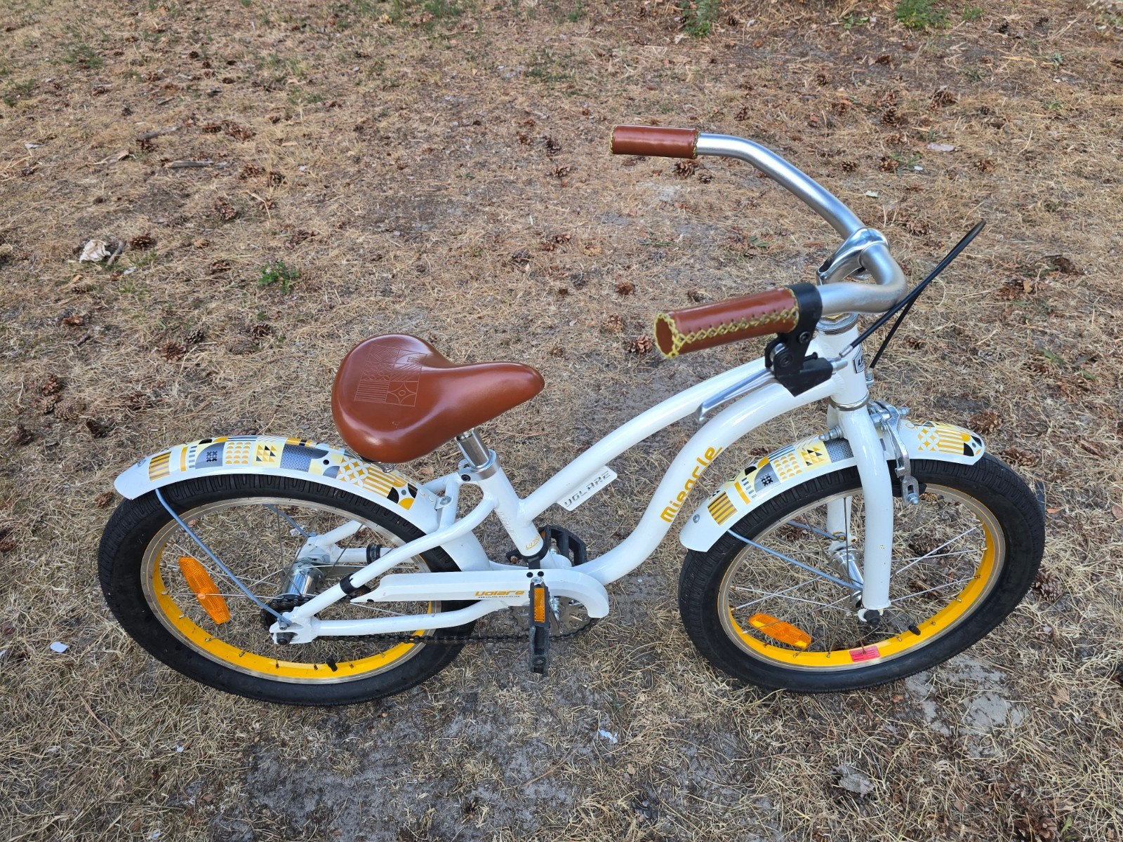 18 inch zeer mooie fijn rijdende volare miracle kinderfiets., Ophalen, Terugtraprem, Volare, 18 inch