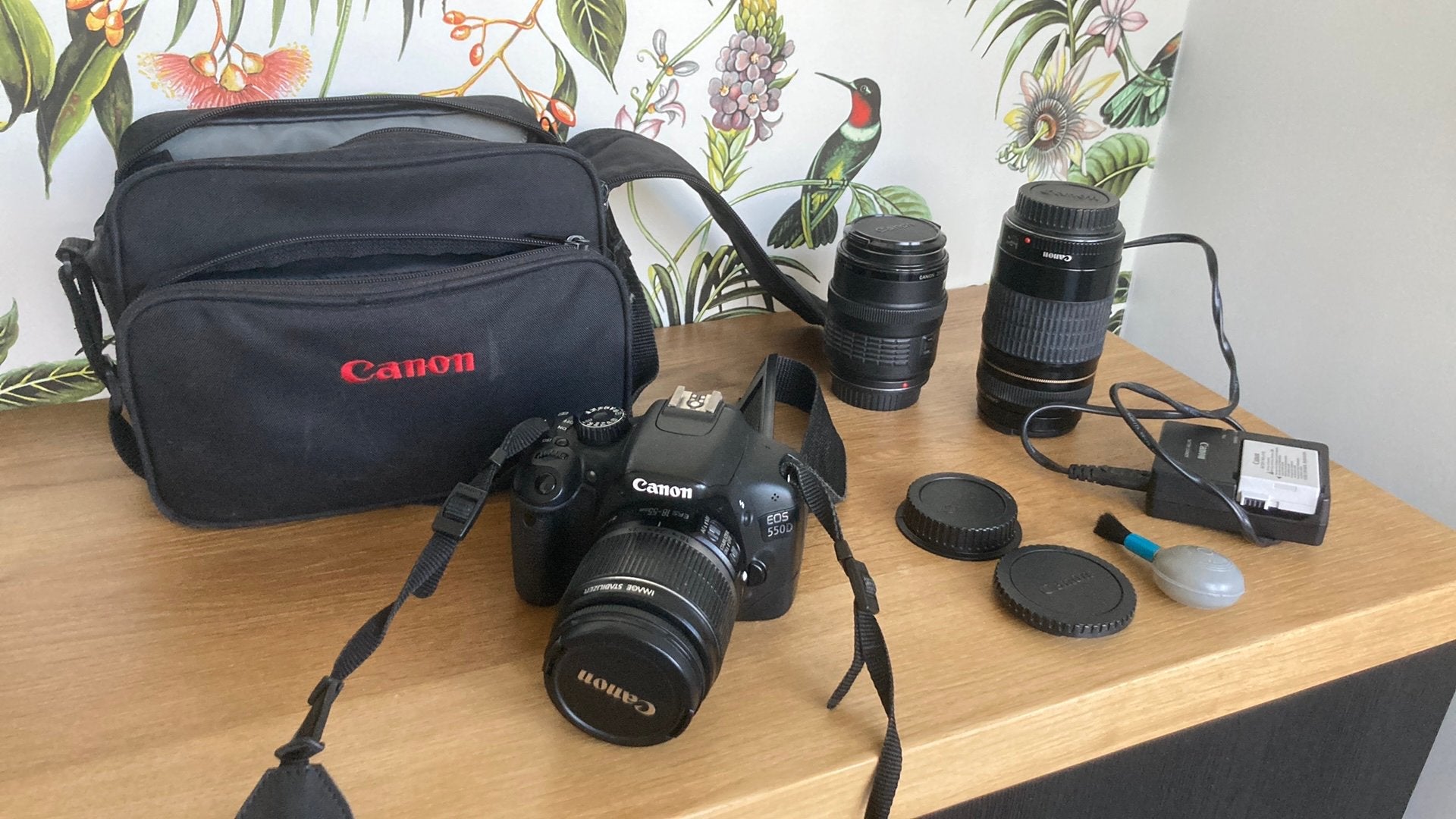 Digitale fotocamera Canon EOS 550D incl. toebehoren, Ophalen, Gebruikt, Spiegelreflex, Canon