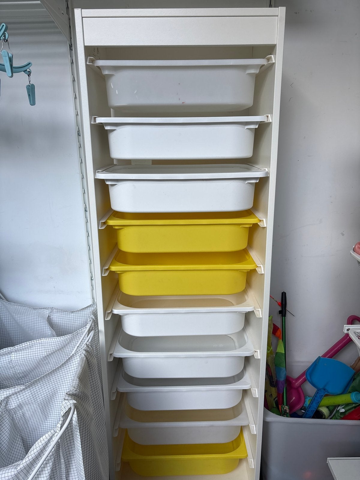 IKEA Trofast kast met opbergbakken, Ophalen, Gebruikt, Kast