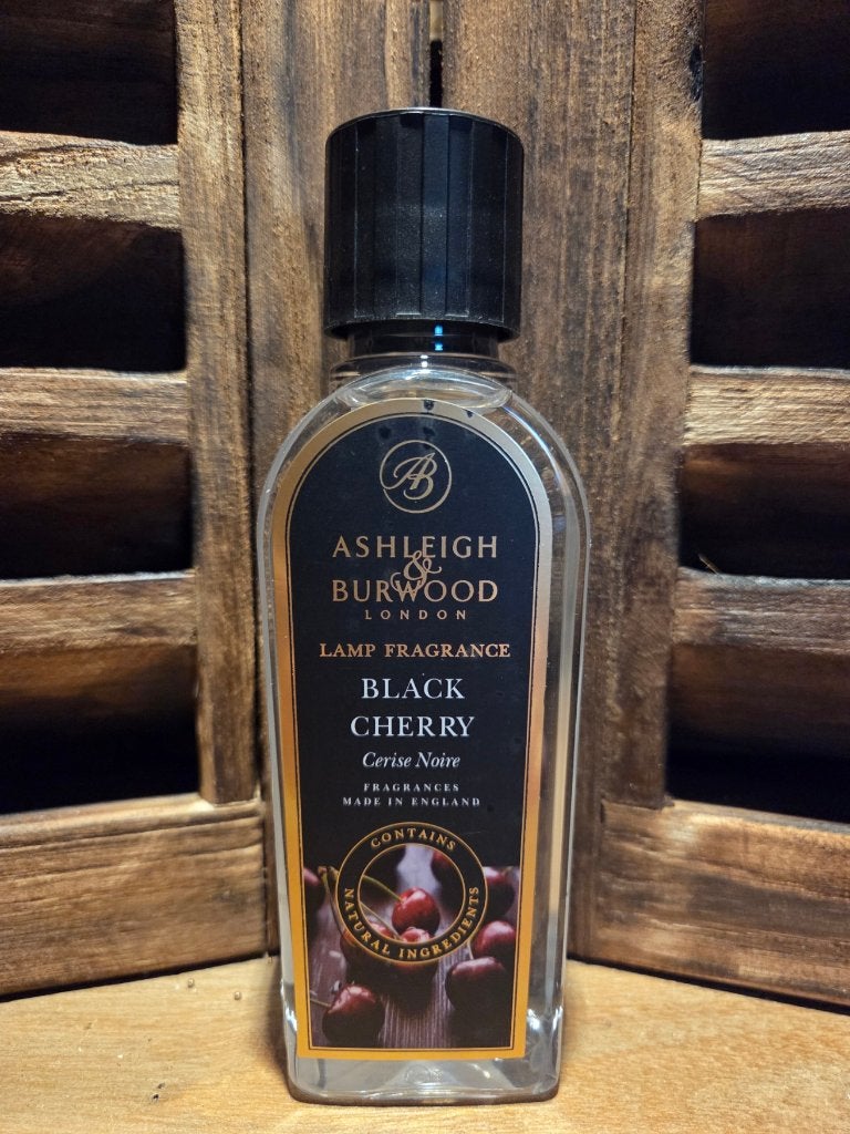 Ashleigh & Burwood Black Cherry geurolie 250ml, Kunststof, Geurverspreider, Meerkleurig, Nieuw