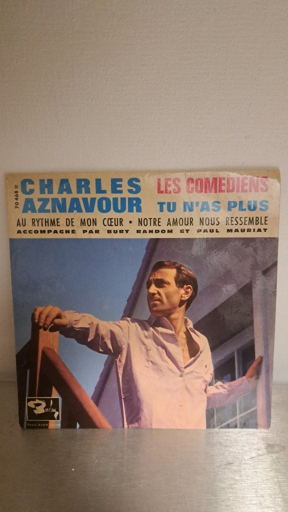 single Charles Aznavour (Z264-112), Ophalen of Verzenden, Zo goed als nieuw, Pop