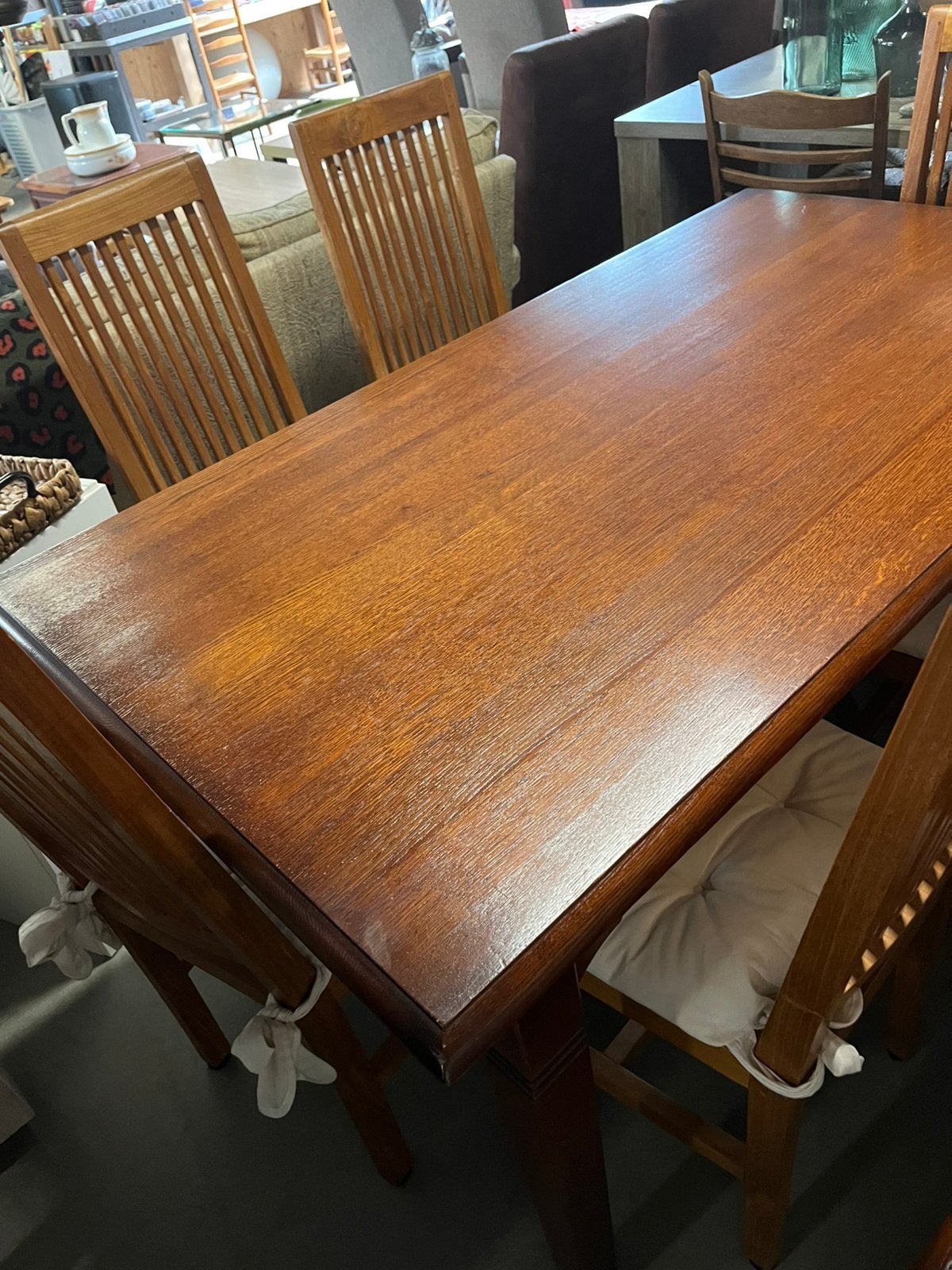 Prachtige eetkamertafel 90/160, Ophalen