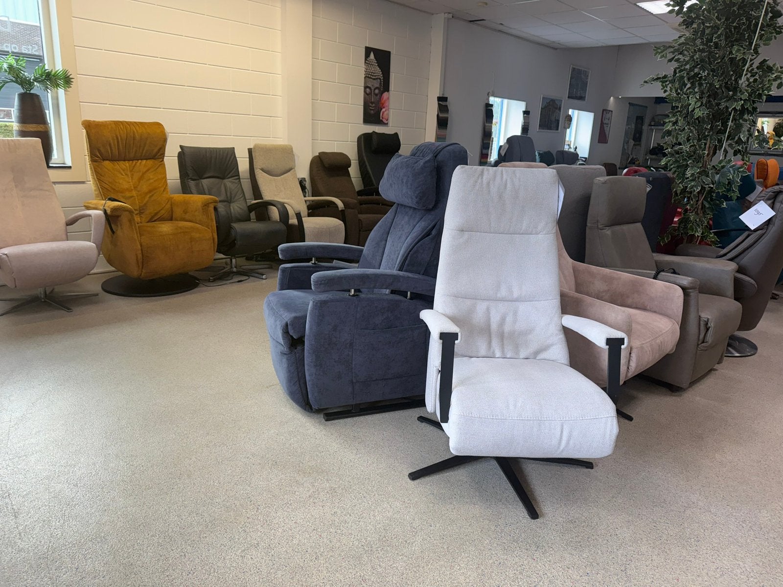 Outlet sta op fauteuils relax stoelen bezorging en garantie, Verzenden, Nieuw, Ruim 100 modellen alle kleuren en maten