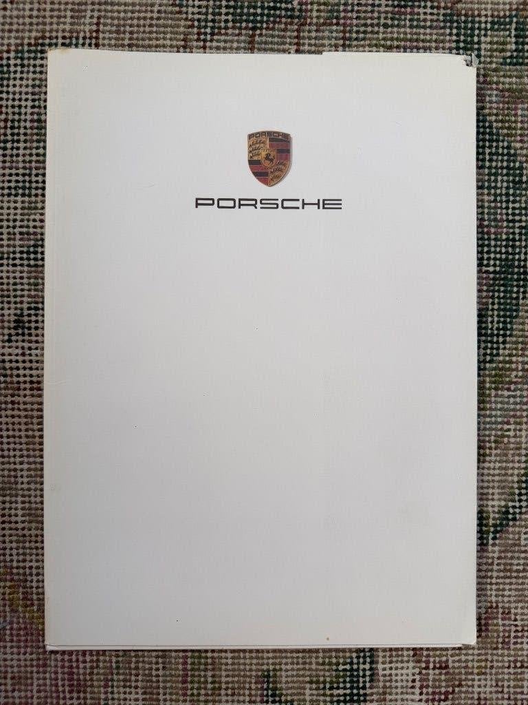 Nederlandse persmap Porsche Boxster S 986 1999 introductie, Boeken, Porsche, Ophalen of Verzenden, Zo goed als nieuw, Porsche
