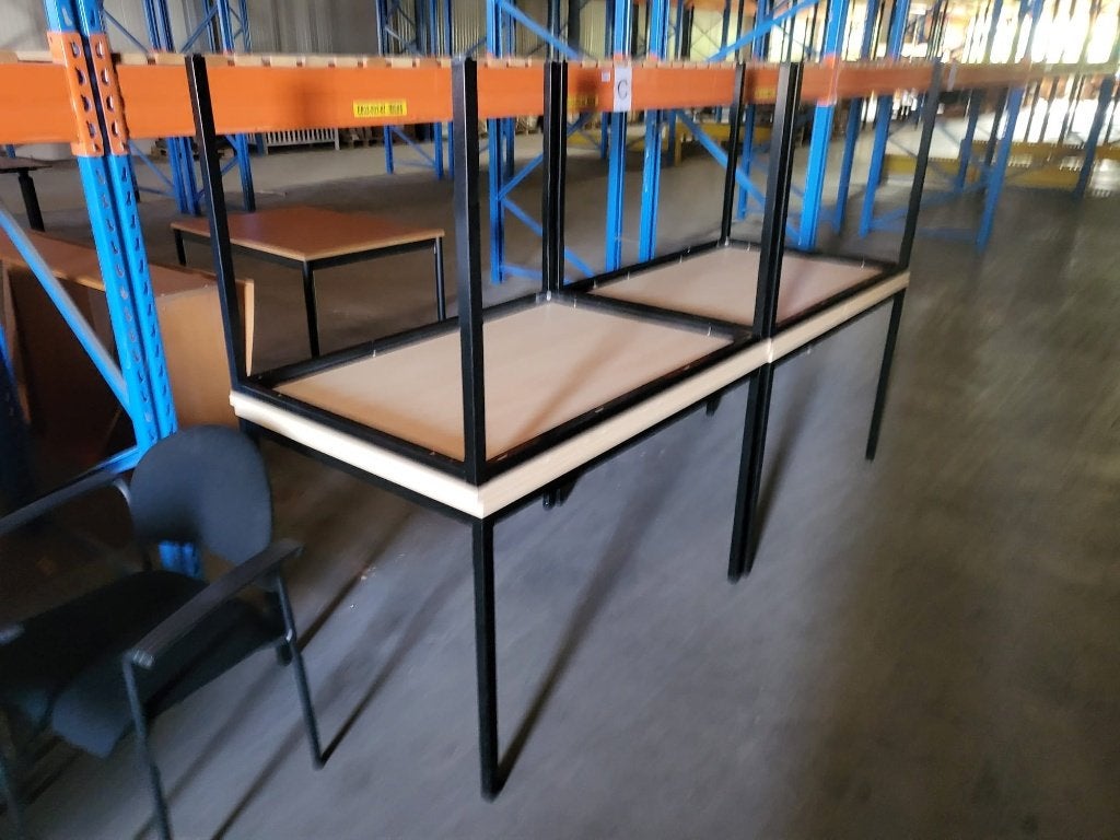 4 tafels 80 x 160, Ophalen, Gebruikt, 50 tot 100 cm, 150 tot 200 cm