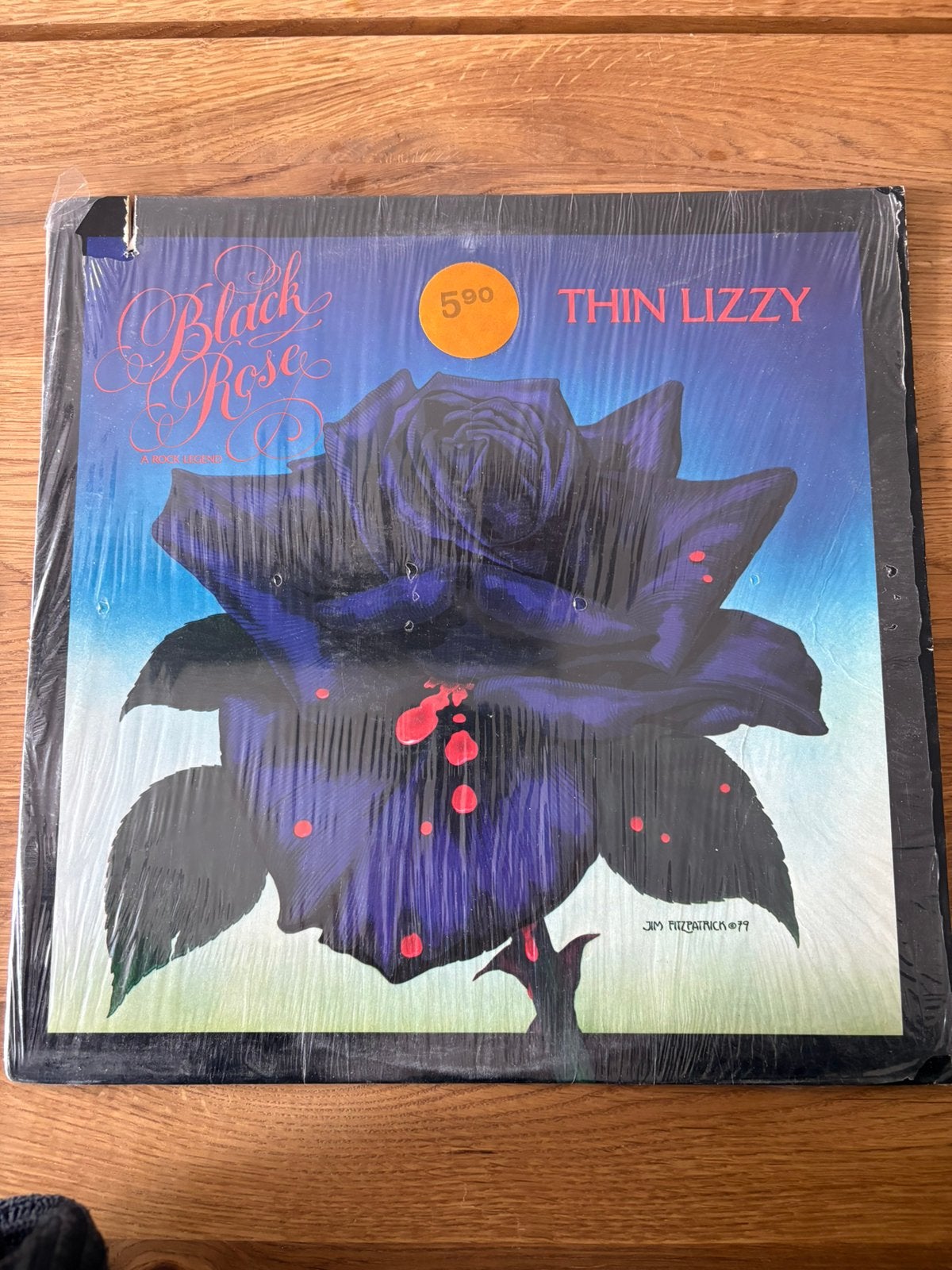 Black rose - Thin Lizzy plaat, Ophalen, Zo goed als nieuw, Overige formaten
