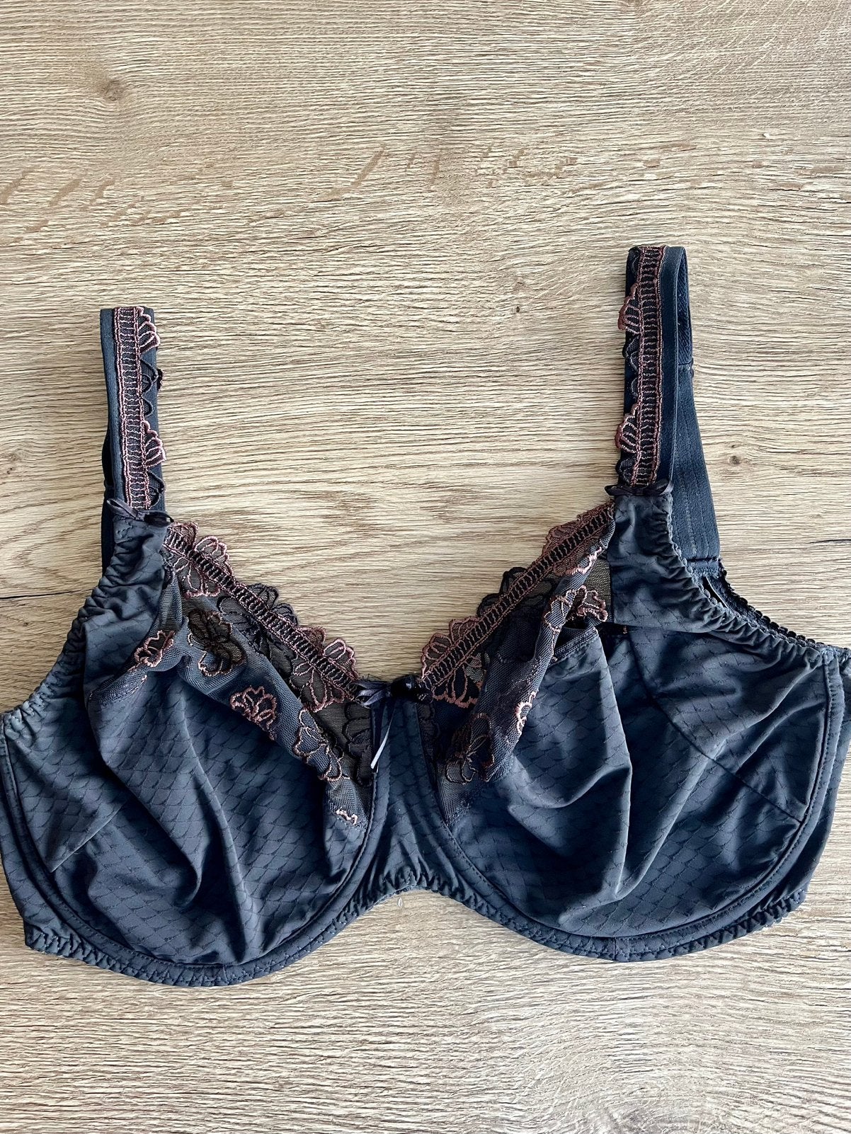 Prima donna 80H full cup bruin met brons borduur, Kleding | Dames, Ondergoed en Lingerie, Bruin, Verzenden, BH