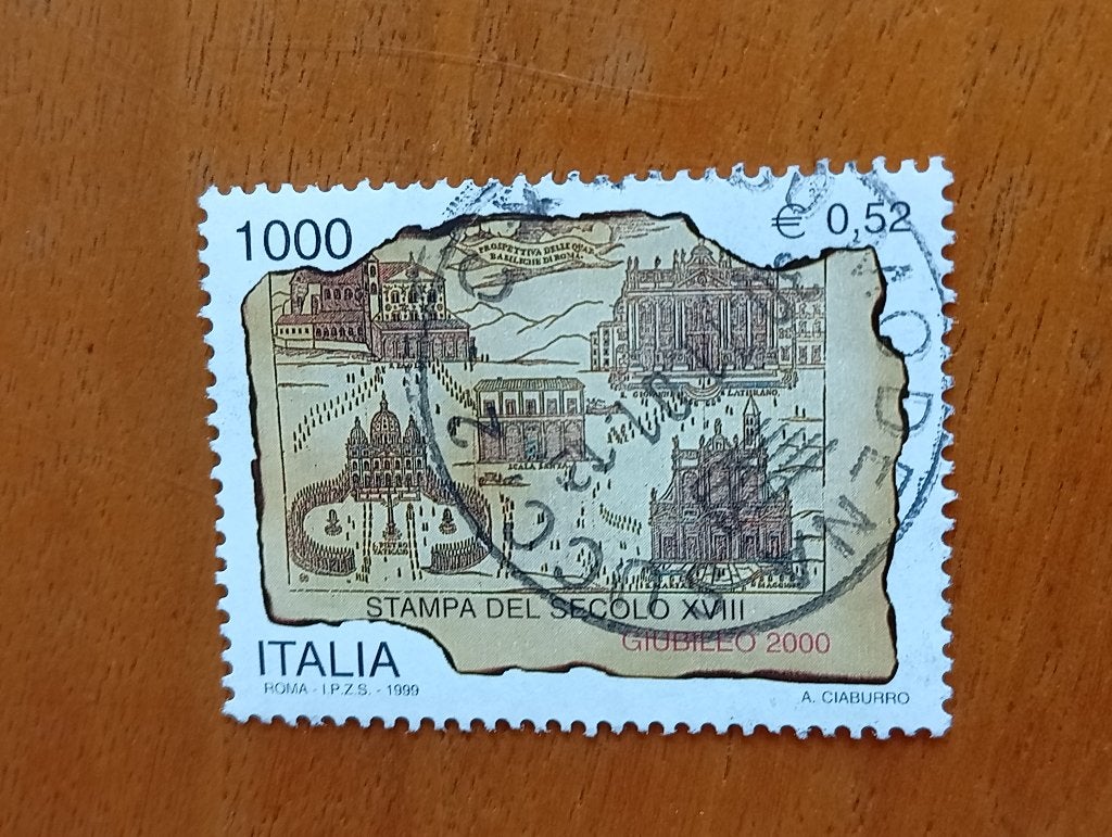 italie 1999, Ophalen of Verzenden, Gestempeld