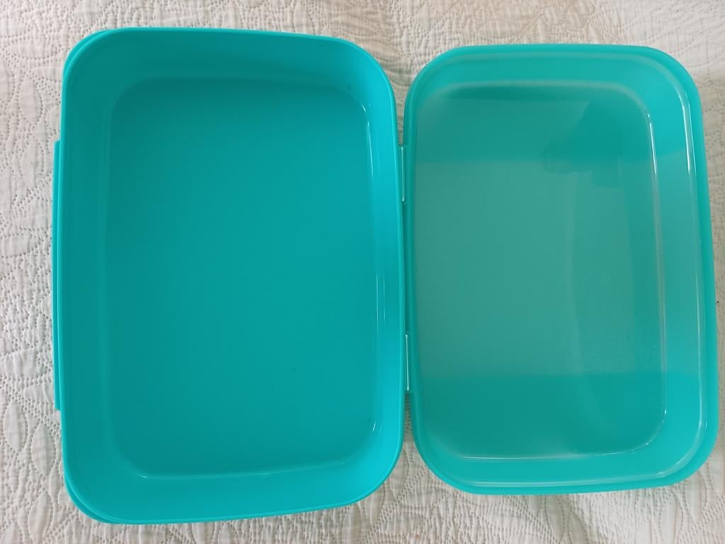 Tupperware voorraaddoos - Aqua 30x21x10, Ophalen of Verzenden