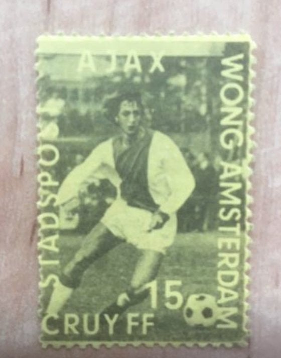 AJAX POSTZEGELS 1971 COLLETORS ITEM, Ophalen of Verzenden, Ajax