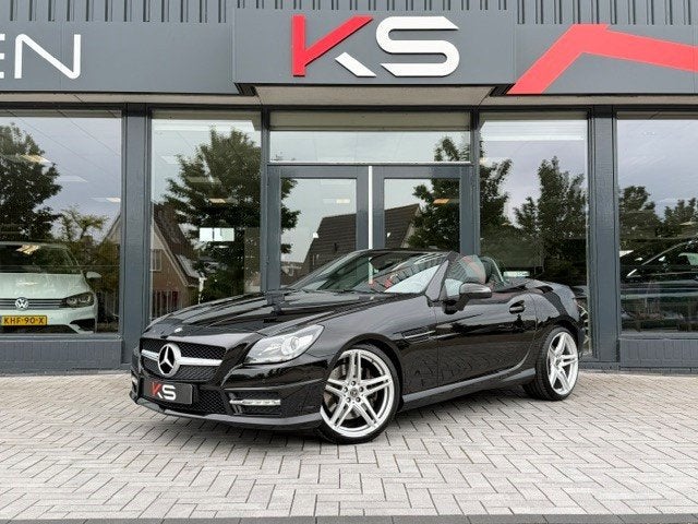 Mercedes-Benz SLK-klasse 200 AMG Pano Leder, Auto's, Automaat, Achterwielaandrijving, Gebruikt, 4 cilinders