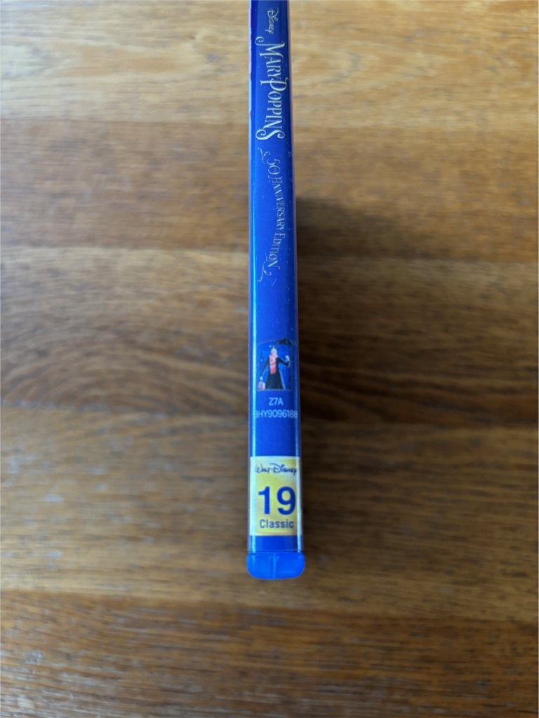 Blu-ray Mary Poppins - 50th Anniversary Edition - NL-Uitgave, Avontuur, Gebruikt, Alle leeftijden, Nederlands