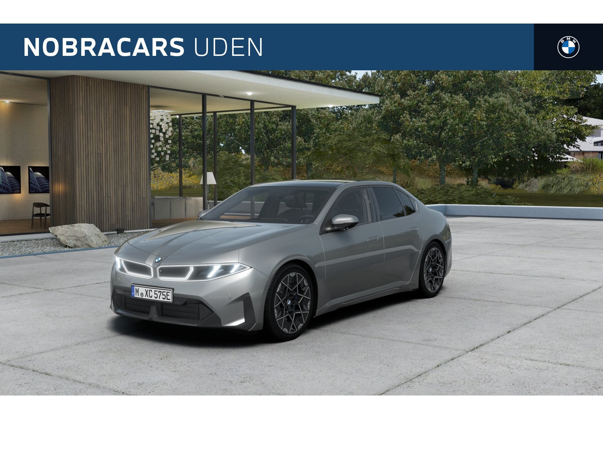 BMW i3 50 xDrive / Panoramadak / Trekhaak / 3D Head-Up / M M, Auto's, Automaat, Dealer onderhouden, Zwart, Leder