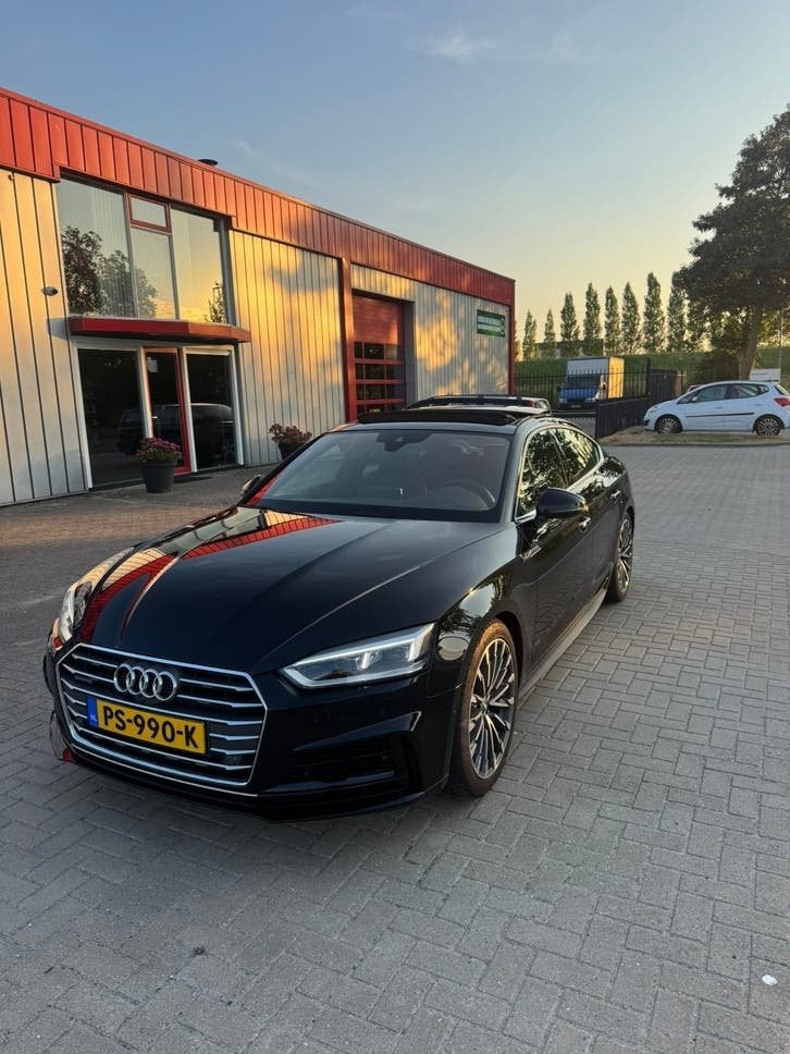 Audi A5 2.0 Tfsi Quattro 252pk S 3x S-line, 4 cilinders, 1984 cc, Zwart, Vierwielaandrijving