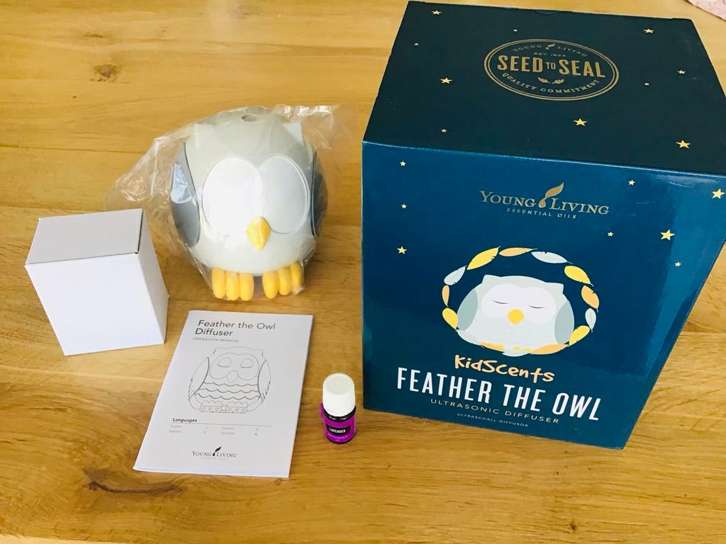 Young Living Feather the Owl Diffuser - Nieuw!, Ophalen of Verzenden, Nieuw