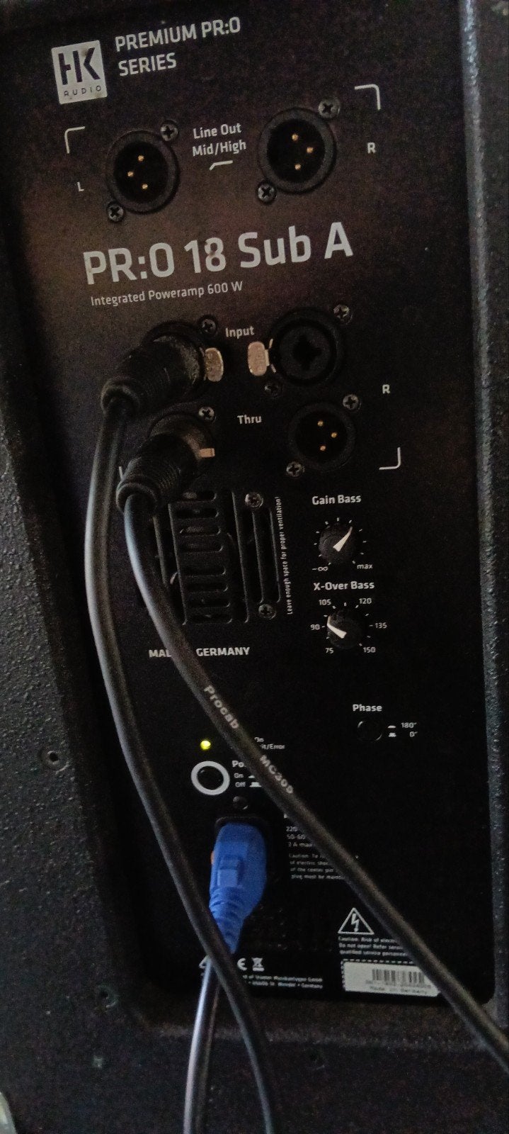HK Audio PR:O, Ophalen, Gebruikt, 1000 watt of meer, Overige typen