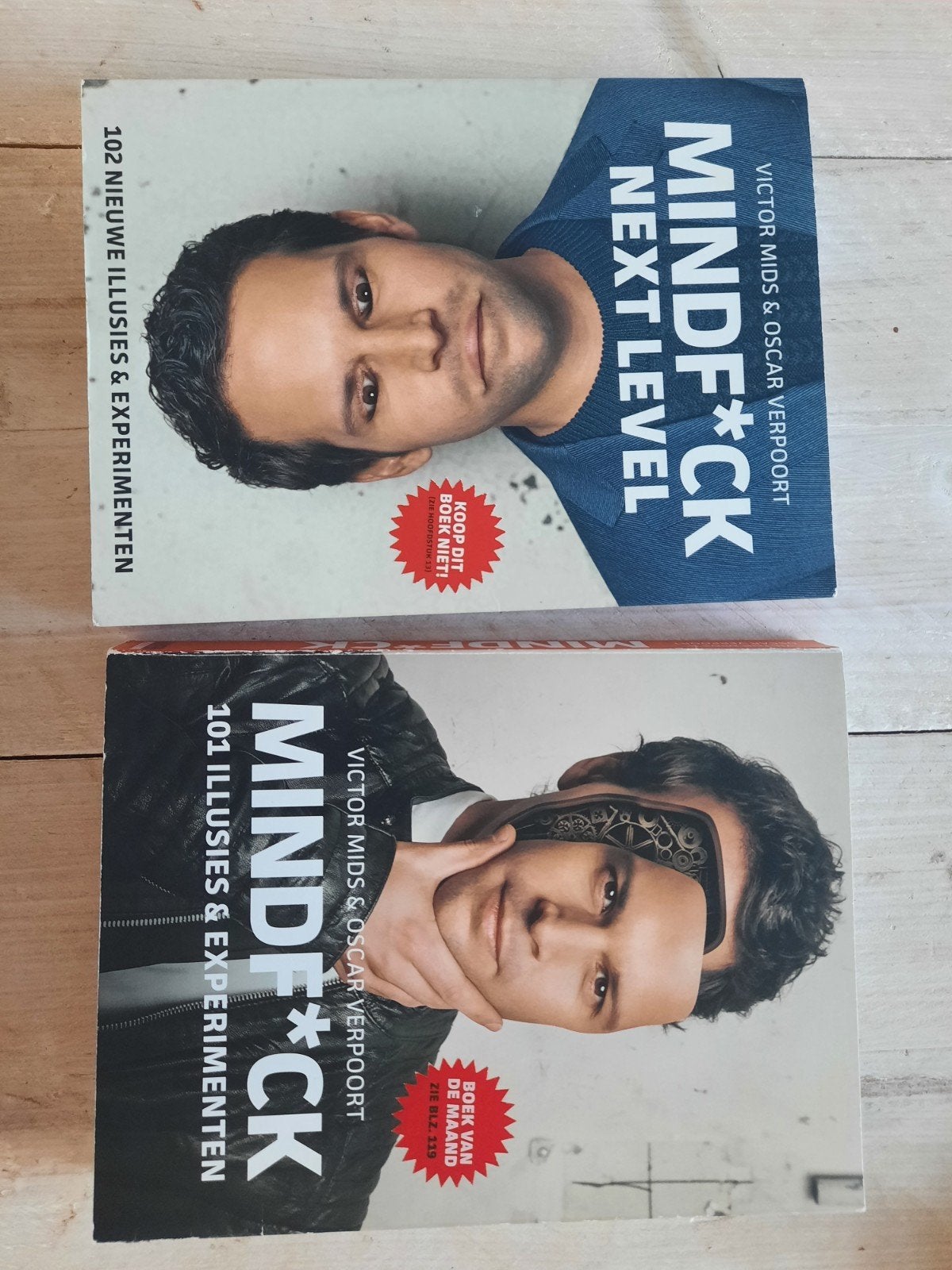 Mindf*ck Next Level & Mindf*ck - Victor Mids & O. Verpoort, Boeken, Ophalen of Verzenden, Zo goed als nieuw, Victor Mids & Oscar Verpoort