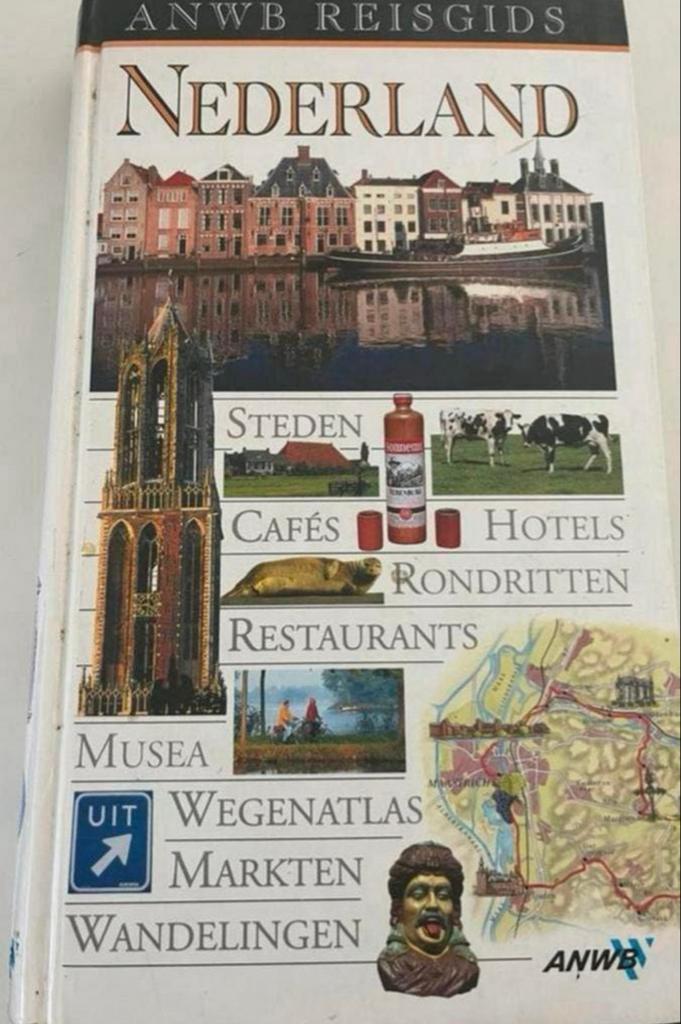 ANWB Reisgids Nederland: Steden, Cafés, Hotels, Rondritten, Boeken, Gelezen, Ophalen of Verzenden, Reisgids of -boek, ANWB