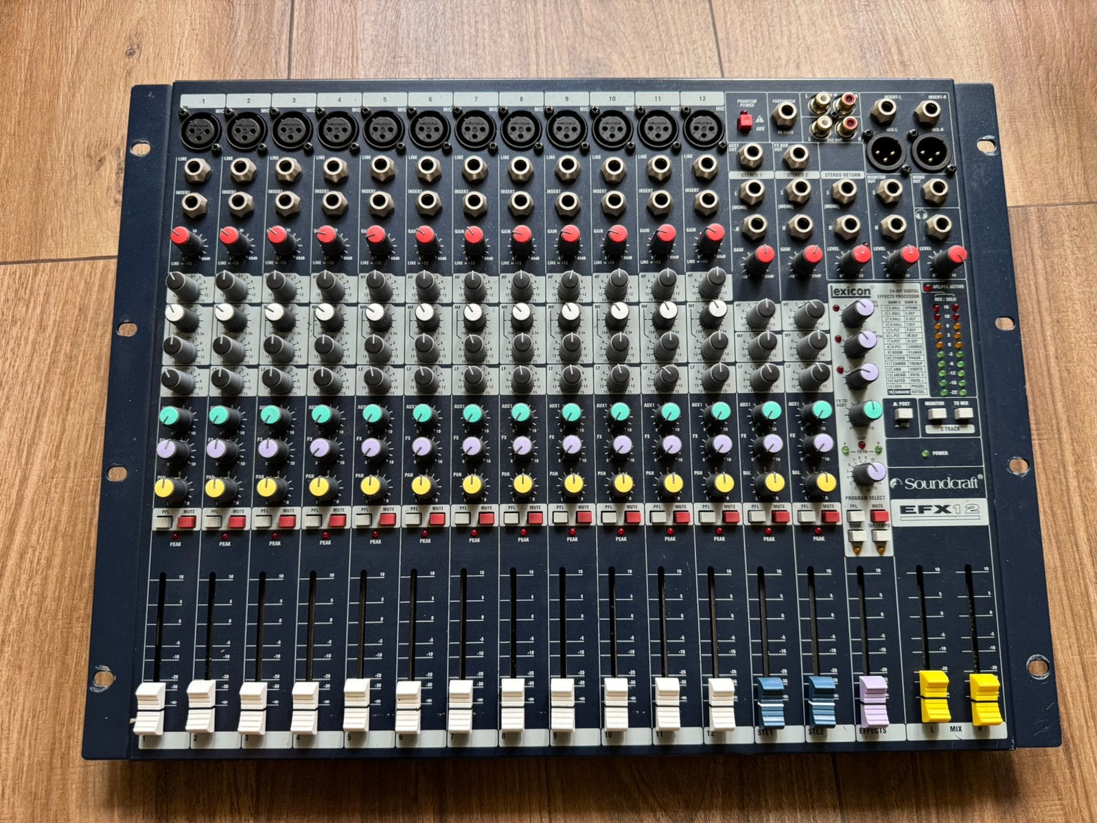 Soundcraft efx12 / EFX mengpaneel mixer, Ophalen, Zo goed als nieuw