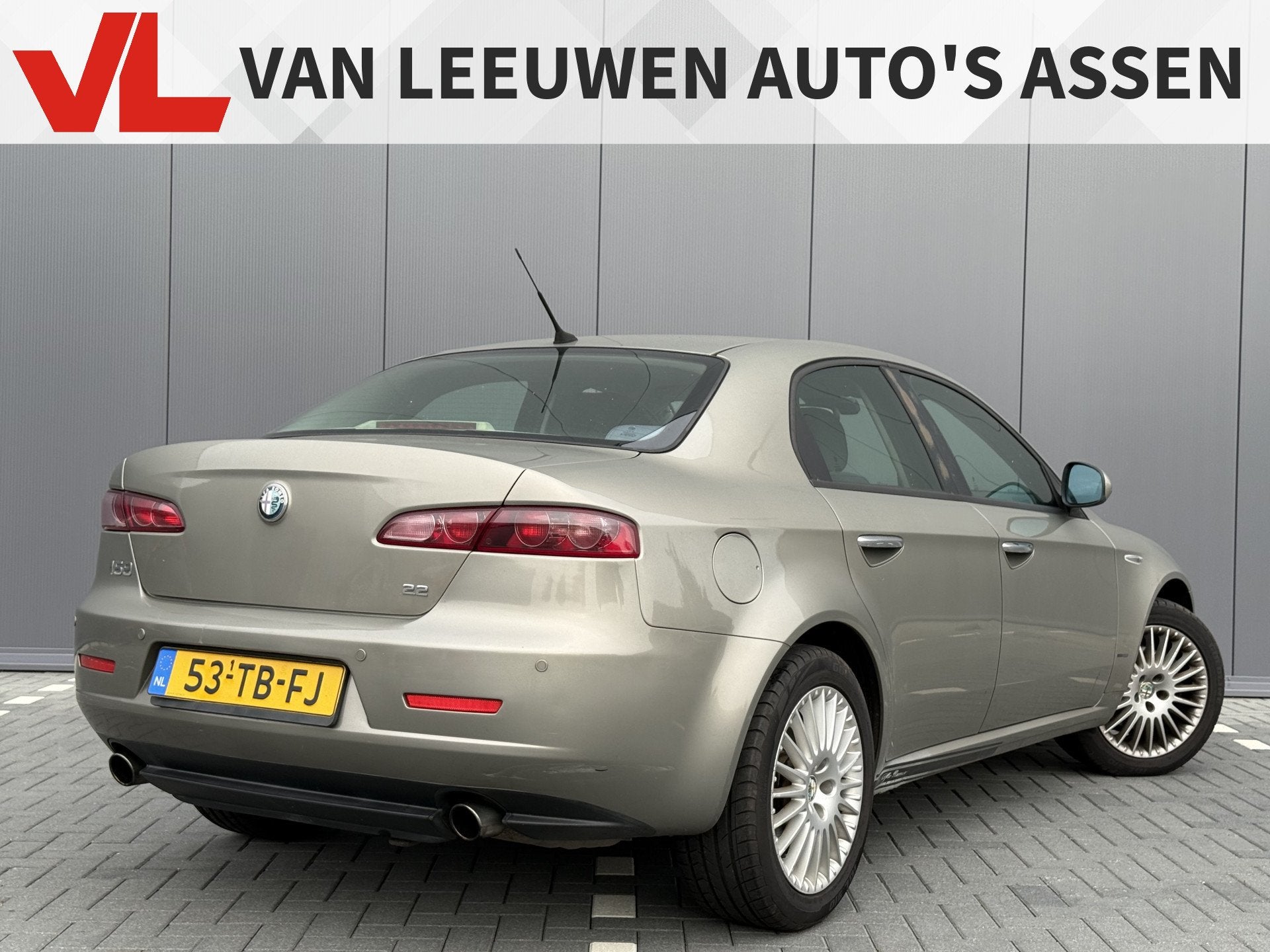 Alfa Romeo 159 2.2 JTS Distinctive | Nieuw binnen | Clima |, Auto's, Voorwielaandrijving, Stof, Gebruikt, 4 cilinders
