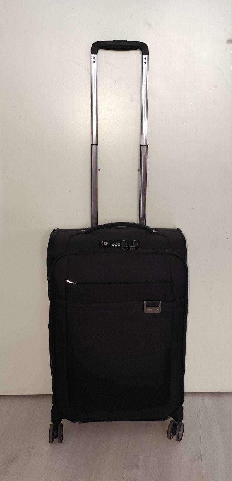 Trolley Samsonite 55x40x20 cm met Tsa-Slot en vier wielen, Wieltjes, 50 tot 60 cm, Hard kunststof, Ophalen of Verzenden