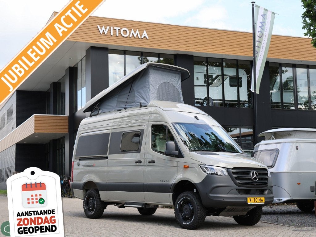 HYMER Grand Canyon S 600 4x4 WIE JARIG IS TRAKEERT !!, Caravans en Kamperen, Automaat, Ringverwarming, Boiler, Bedrijf