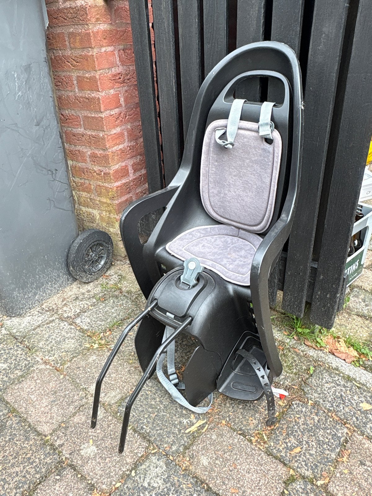 Gebruikt fietszitje voor achterop de fiets, Ophalen, Achterzitje, 9 t/m 18 kg, Gebruikt