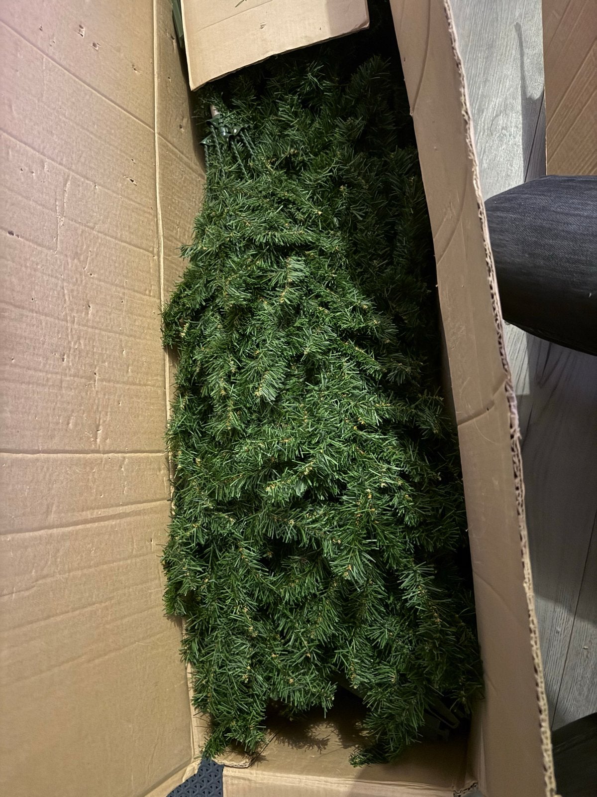 kunst kerstboom 210cm, Diversen, Kerst, Ophalen of Verzenden