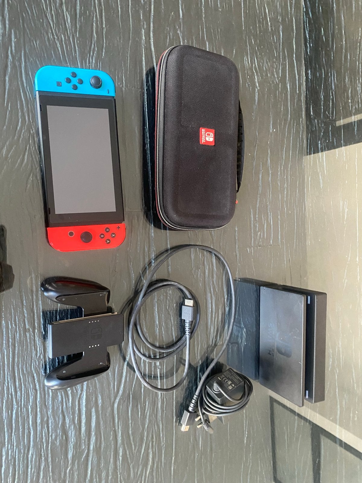 Nintendo Switch Original met games, Met 2 controllers, Ophalen of Verzenden, Switch Original, Gebruikt