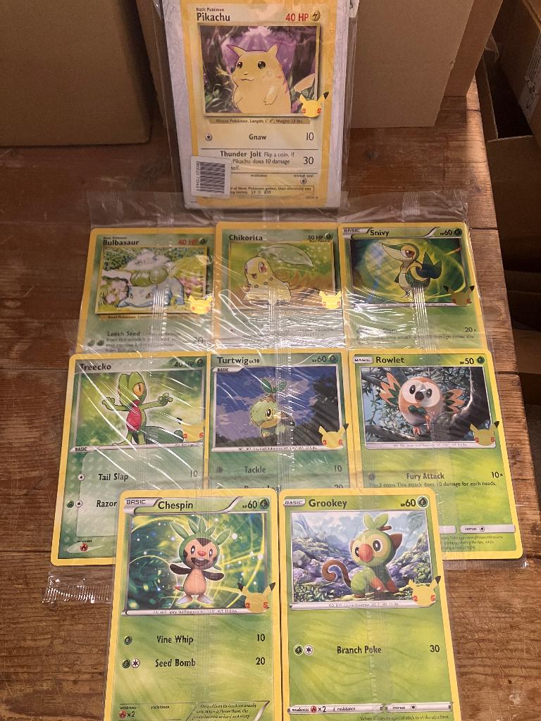 Pokemon Celebration set Jumbo cards sealed + map, Ophalen of Verzenden, Nieuw, Overige typen