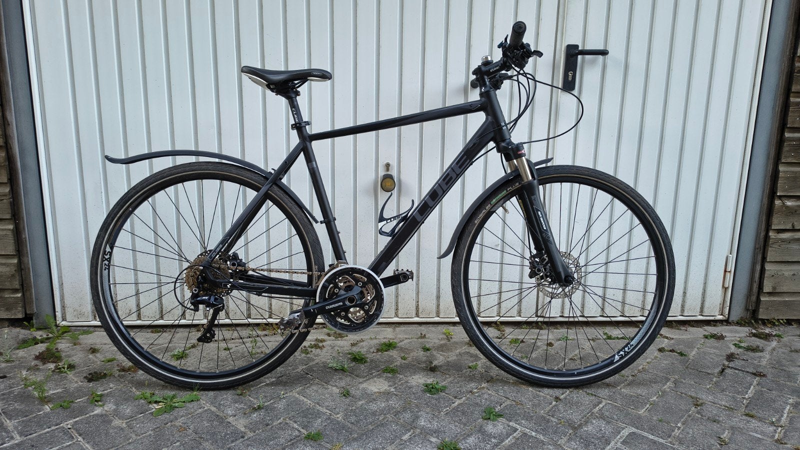Cube CLS Cross Aluminium hybride fiets - Goede conditie, 28 inch, Gebruikt, Vering, 57 tot 61 cm