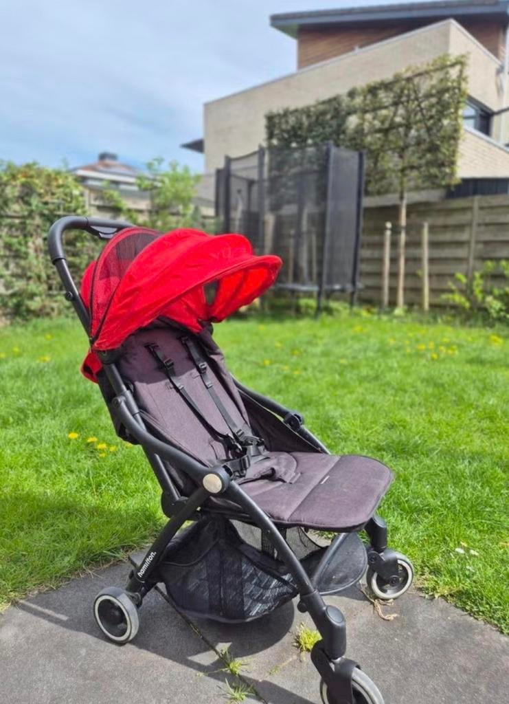 Hamilton buggy met muggengaas en hoes, Kinderen en Baby's, Buggy's, Ophalen, Gebruikt, Overige merken