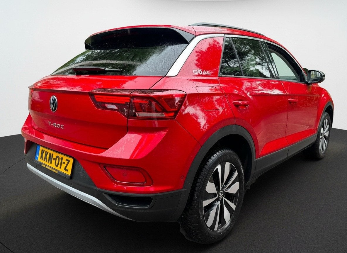 Volkswagen T-Roc TSI 115PK LIFE GOAL EDITION VIRTUAL/NAVI/AC, Auto's, Volkswagen, 12 maanden, Gebruikt, 116 pk, 1204 kg