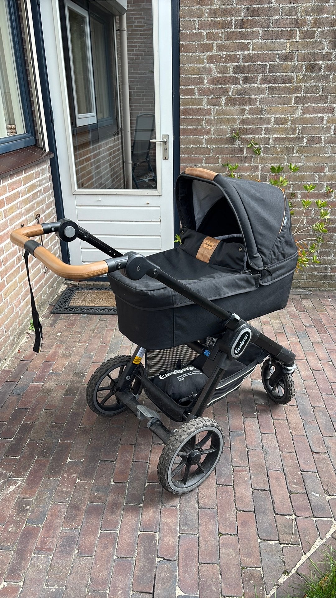 Kinderwagen Emmaljunga Nxt 90, Gebruikt, Verstelbare duwstang, Combiwagen, Ophalen