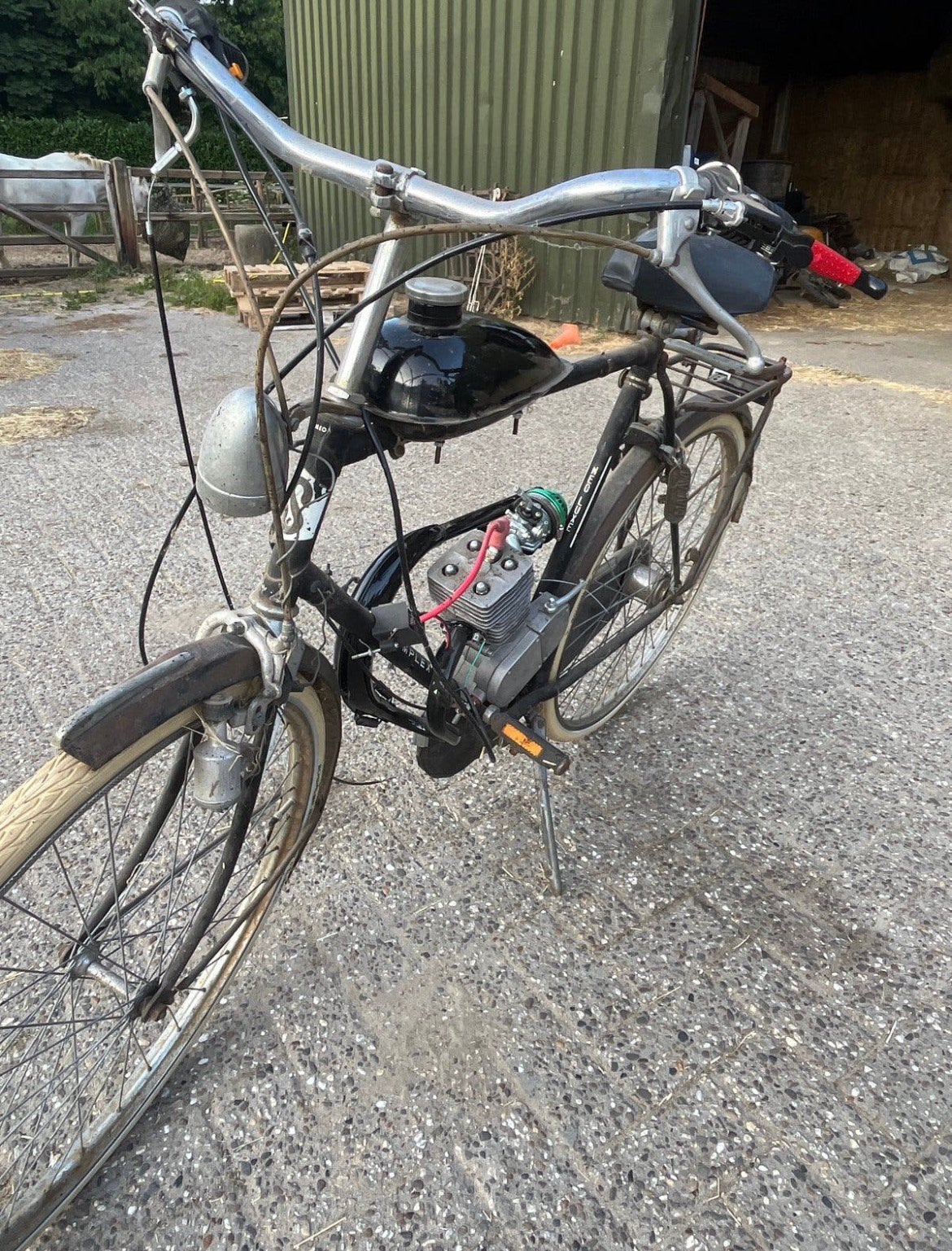 Een unieke fiets project, 59 cm of meer, Ophalen, Velgrem, Jaren '60 of nieuwer