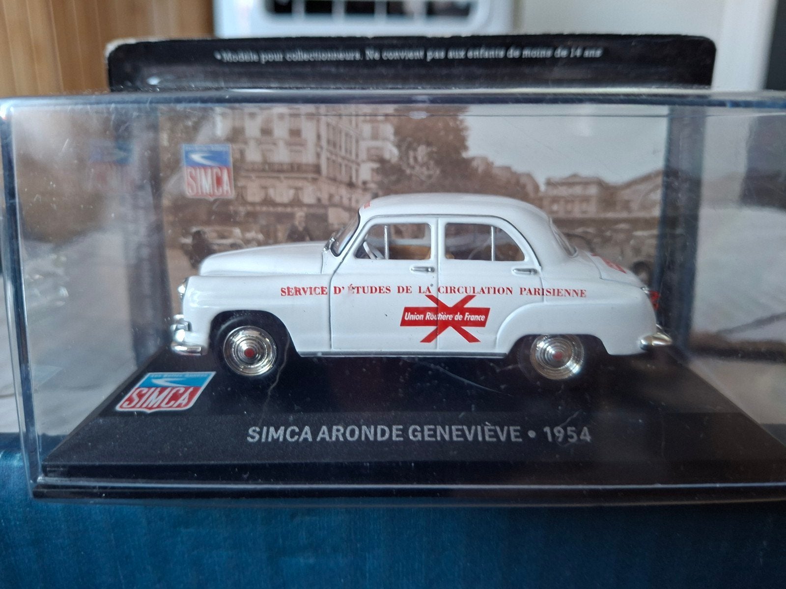 Modelauto Simca Aronde Genevieve 1954, Ophalen of Verzenden, Auto, Overige merken