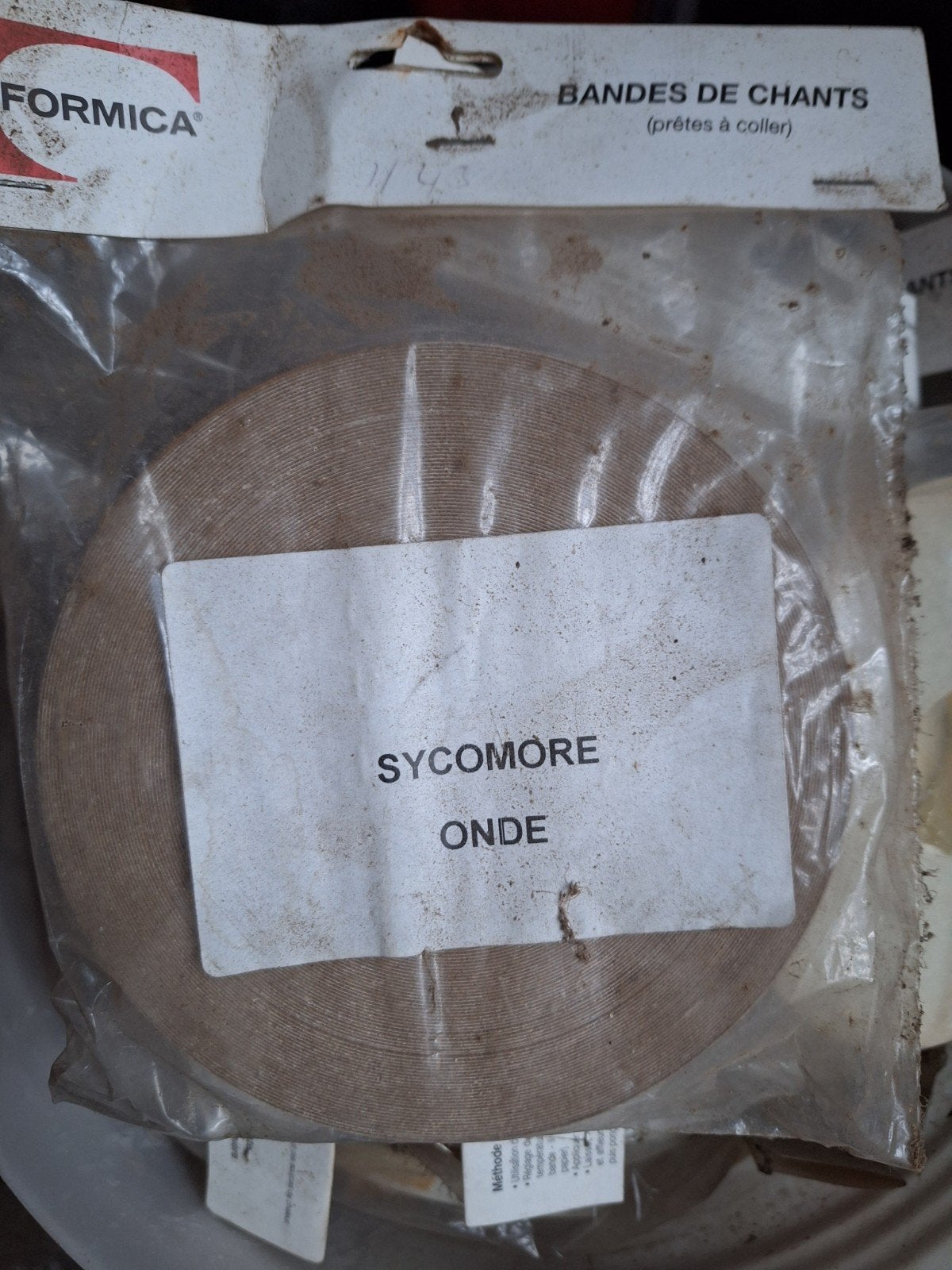 Formica Sycomore Onde kantenband, Ophalen, Minder dan 25 mm, Plank, Minder dan 200 cm