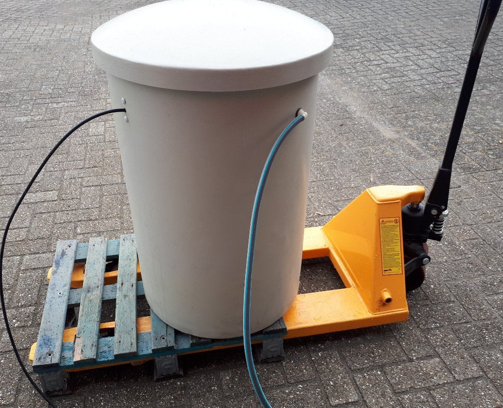 waterontharder met zoutvat Ecowater 5000, Witgoed en Apparatuur, Waterontharders, Ophalen, Gebruikt, Waterontharder met zout