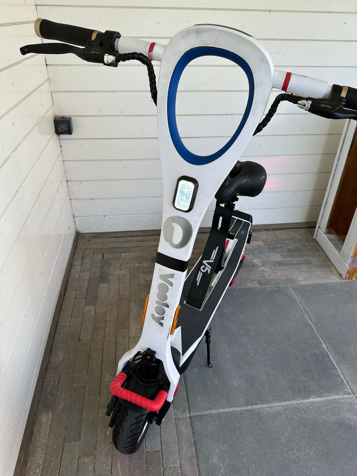 Legale Veelay elektrische step - RDW gekeurd, met zadel, Ophalen, Gebruikt, Elektrische step (E-scooter)