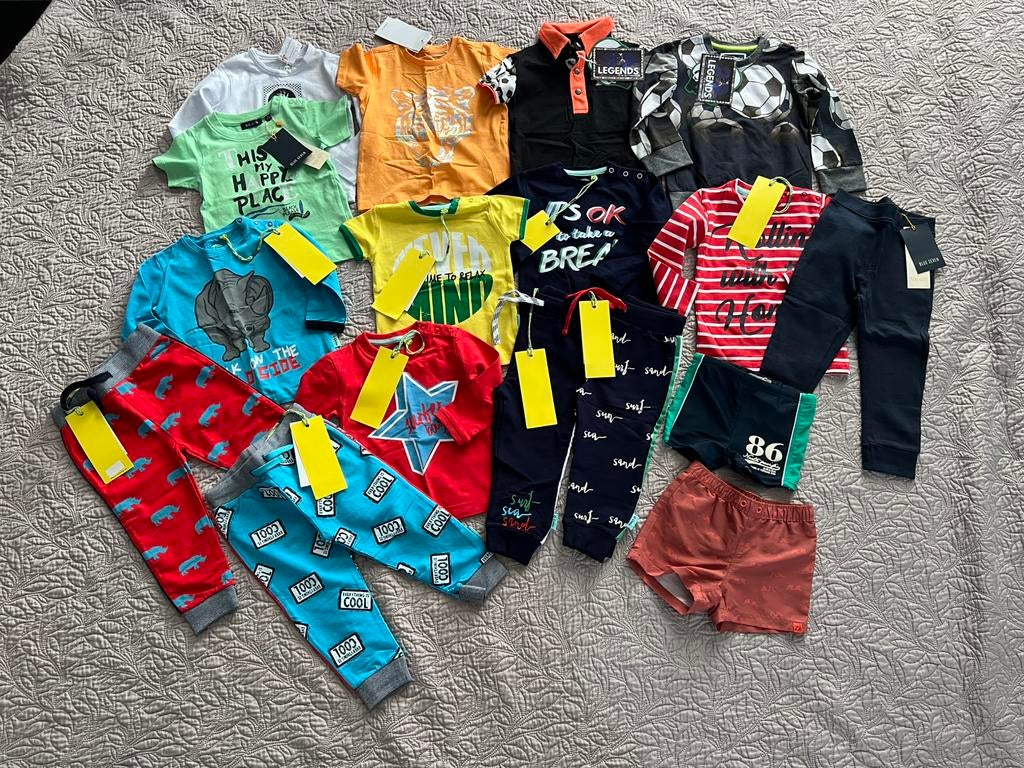 Partij kinderkleding jongens nieuw ! 55 stuks, Kinderen en Baby's, Kinderkleding | Overige, Ophalen of Verzenden, Nieuw, Jongen
