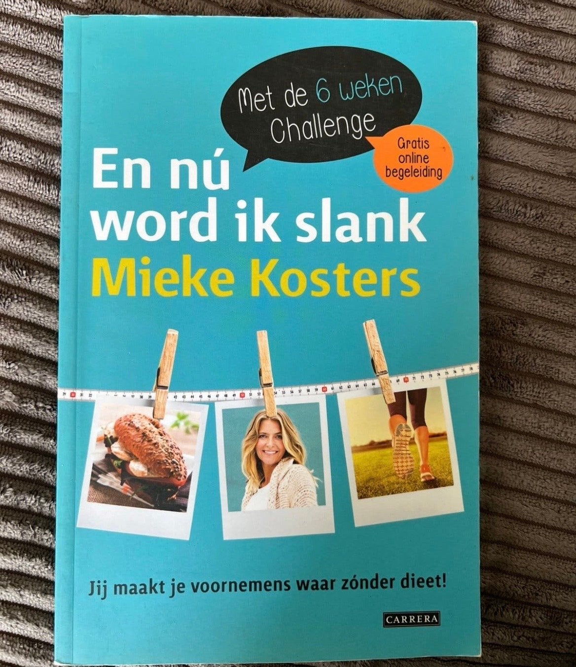 En nú word ik slank! Mieke Kosters - Dieetboek, Boeken, Ophalen of Verzenden, Zo goed als nieuw, Dieet en Voeding